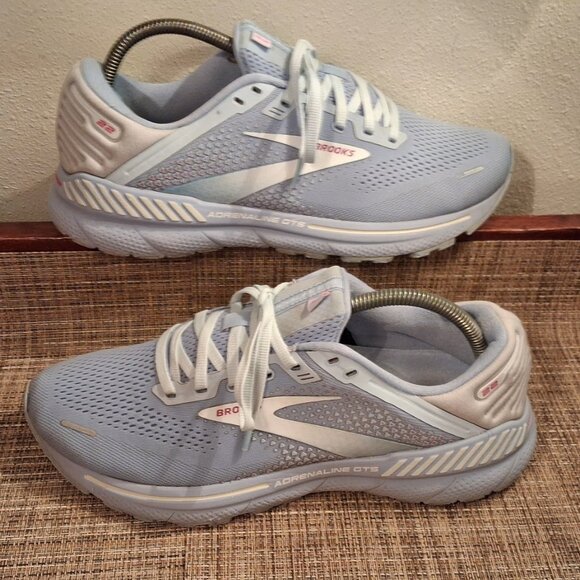 Brooks Adrenaline GTS 22 Womens 11.5 B Shoe Blue Running Walking Gym 1203531B427 - Picture 1 of 12